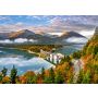 Puzzle Castorland 500el Jezioro Sylvenstein, Niemcy - 3